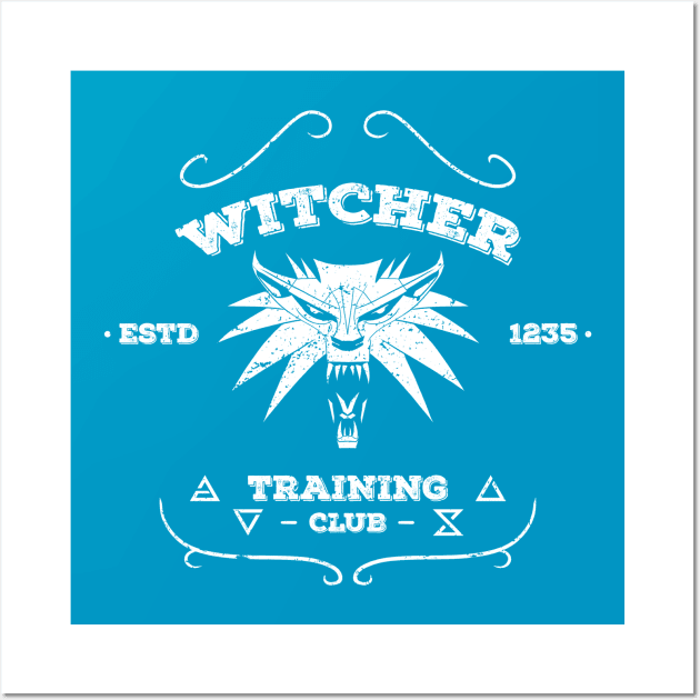 Witcher Training Club Wall Art by Declin